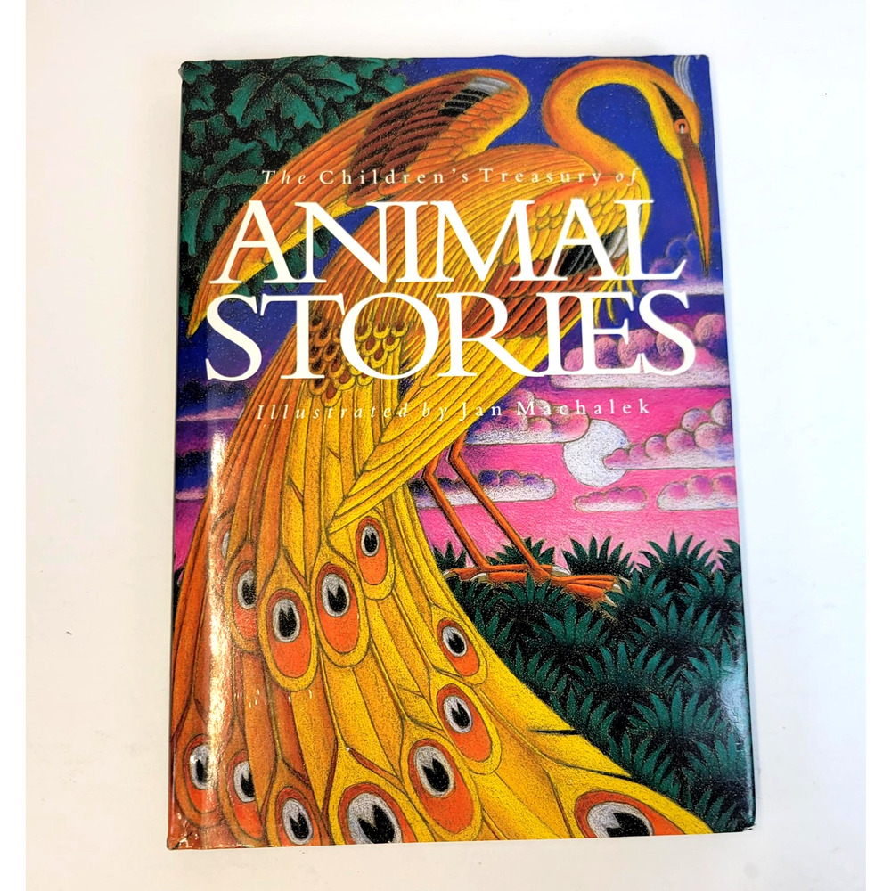 Vintage 1993 Childrens Treasury Animal Stories Anne Roberts Key Porter HC Kids